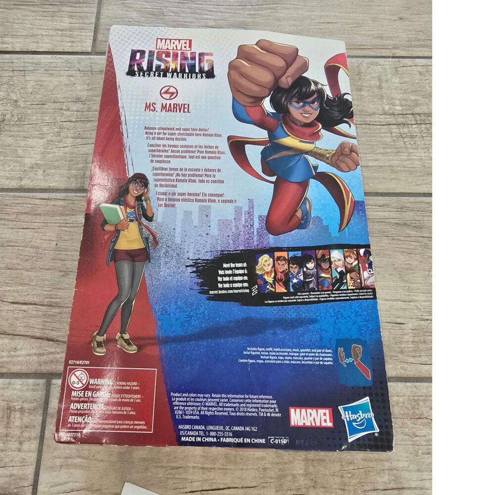 Hasbro Mrs Marvel action figure new in box - Picture 3 of 4